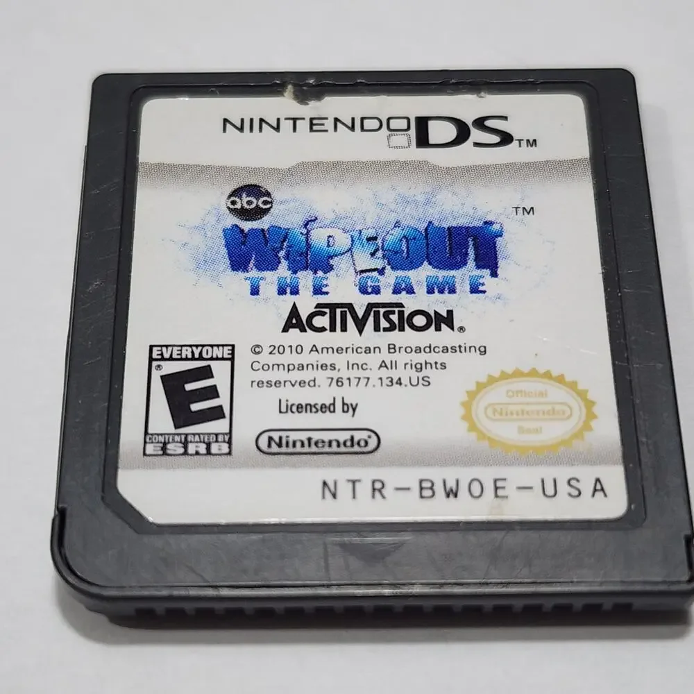 Wipeout The Game Video Game 2010 Activision Nintendo DS Loose Cartridge Untested
